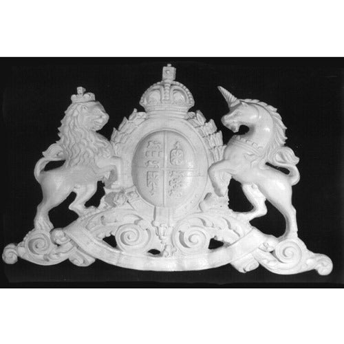 Lifesize English Crest Outdoor/Indoor Statue - Bella Statues