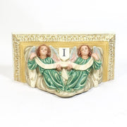 Custom Painted Angel Shelf 10 Sm Crucifxion Outdoor/Indoor Statue - Bella Statues