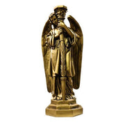 Angel Candleholder - Left Outdoor/Indoor Statue - Bella Statues