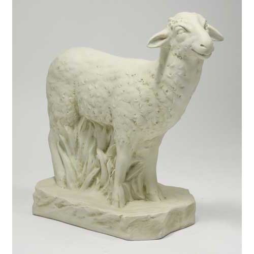 Sheep Standing 23 Outdoor/Indoor Statue - Bella Statues