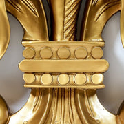 Fleur De Lis Of Old 23H Outdoor/Indoor Statue - Bella Statues