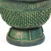 Eastern Oxidized Urn Outdoor/Indoor Statue - Bella Statues