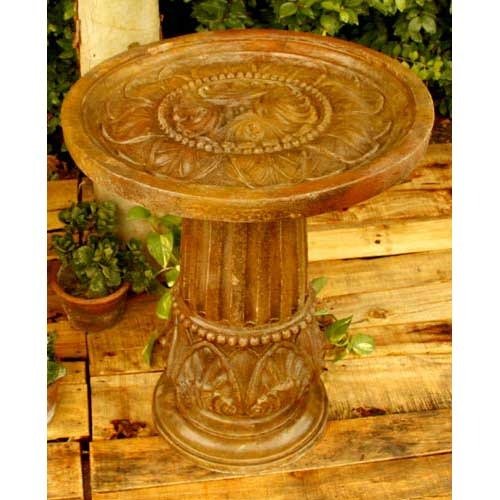 Cinzia Bird Bath 28 Outdoor/Indoor Statue - Bella Statues