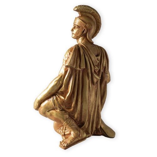 Kneeling Roman Outdoor/Indoor Statue - Bella Statues