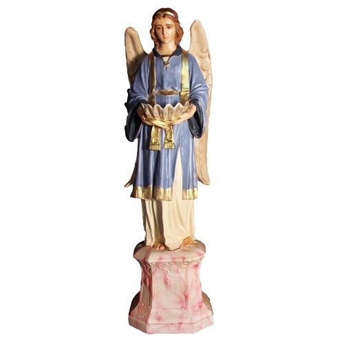 Custom Painted Lifesize Angel's Offering 61 Outdoor/Indoor Statue - Bella Statues
