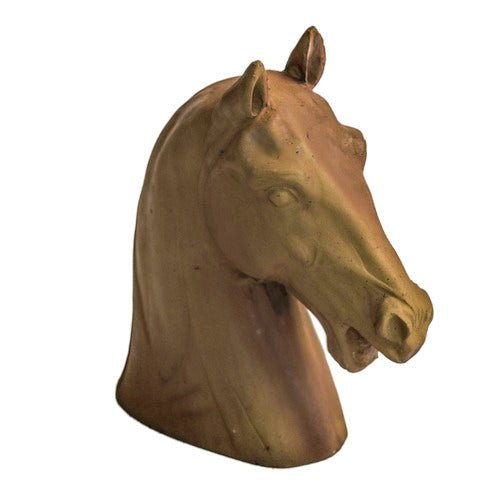Horse Head Outdoor/Indoor Statue - Bella Statues