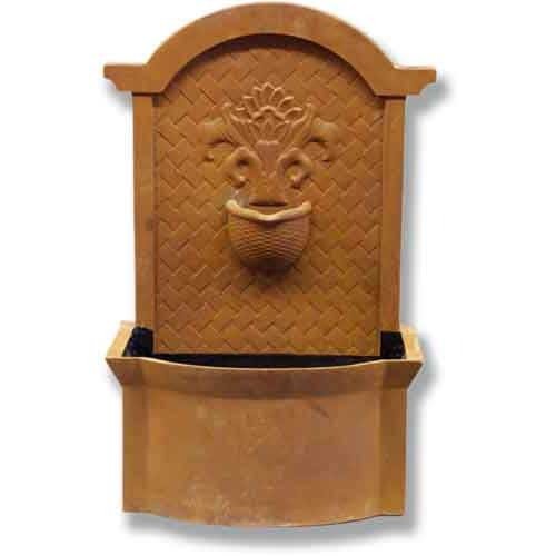 Country Wall Fountain 26 H (R) Outdoor/Indoor Statue - Bella Statues