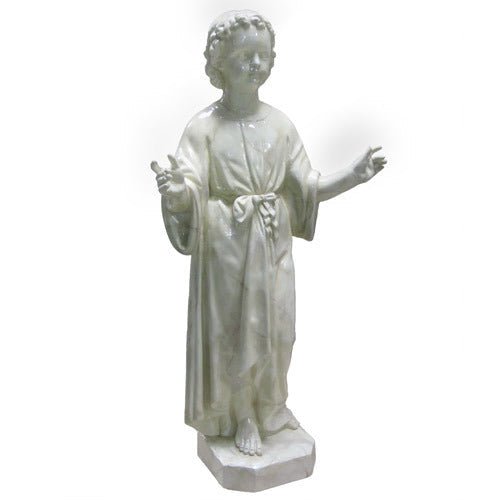 Custom Painted Lifesize 10 YR OLD JESUS as child Outdoor/Indoor Statue - Bella Statues