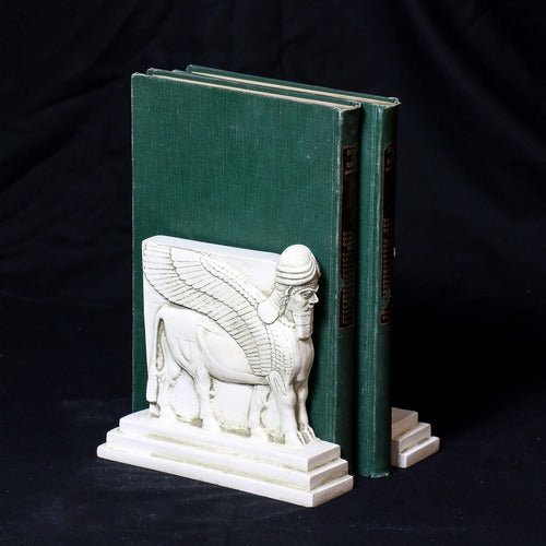 Assyrian Bookends 8 Outdoor/Indoor Statue - Bella Statues