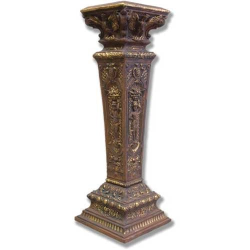 Lifesize Benson Pedestal 38 (Hd) Outdoor/Indoor Statue - Bella Statues