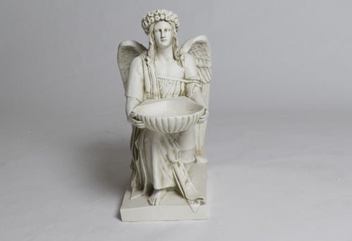 Angel With Dish 19 Outdoor/Indoor Statue - Bella Statues