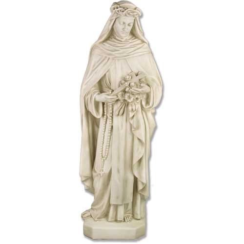 Lifesize Saint Rose 53 Outdoor/Indoor Statue - Bella Statues
