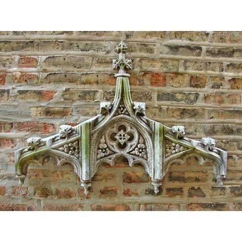 Lifesize Chartres Tracery Header 24 Outdoor/Indoor Statue - Bella Statues