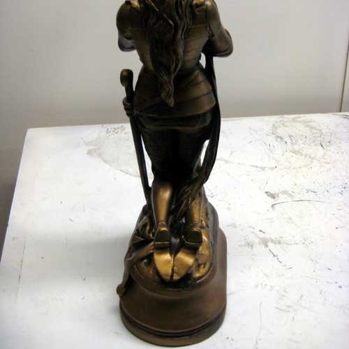 Warrior Joan Of Arc 19.5 Outdoor/Indoor Statue - Bella Statues