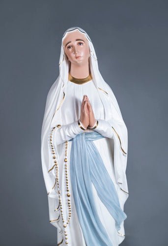 Custom Painted Lifesize Our Lady Of Lourdes Mary 36 Outdoor/Indoor Statue - Bella Statues