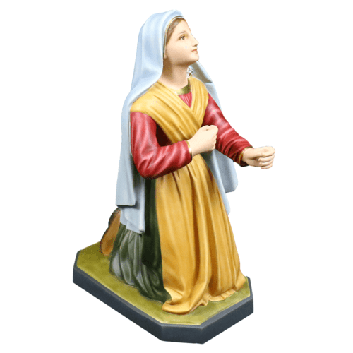 Custom Painted Saint Bernadette 26 Outdoor/Indoor Statue - Bella Statues