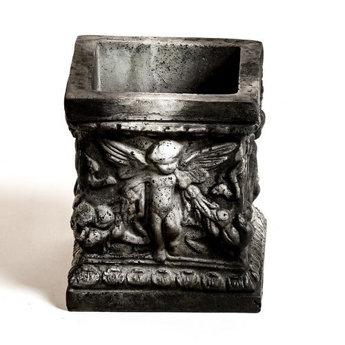 Square Patio Planter 8"H Outdoor/Indoor Statue - Bella Statues