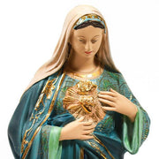 Immaculate Heart Mary 16 Outdoor/Indoor Statue - Bella Statues