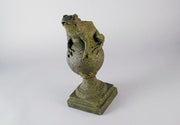 Frog on Finial Outdoor/Indoor Statue - Bella Statues