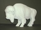 Buffalo Standing 21 (cow108) Outdoor/Indoor Statue - Bella Statues