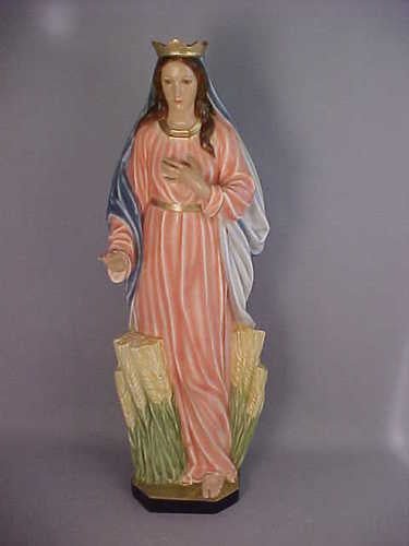 Custom Painted Lifesize Madonna Of The Prairie 62 Outdoor/Indoor Statue - Bella Statues