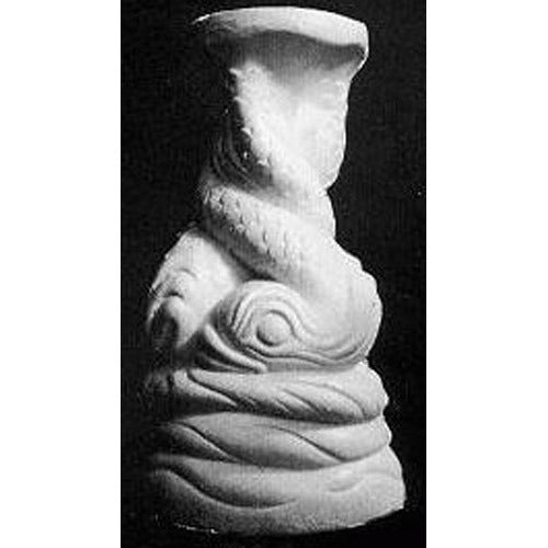 Twisted Dolphin Pedestal Outdoor/Indoor Statue - Bella Statues
