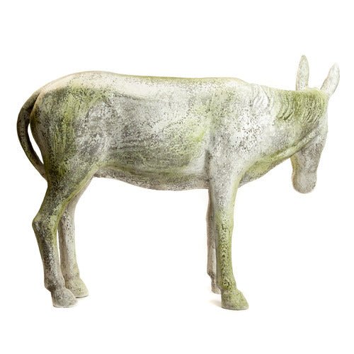 Lifesize Donkey Mule Jackass 40 Outdoor/Indoor Statue - Bella Statues