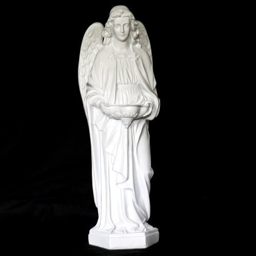 Holy Water Font Angel - 25 Outdoor/Indoor Statue - Bella Statues