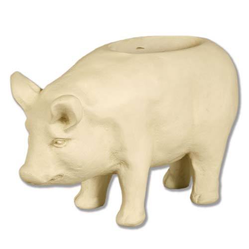 Pig Pot 9 Outdoor/Indoor Statue - Bella Statues