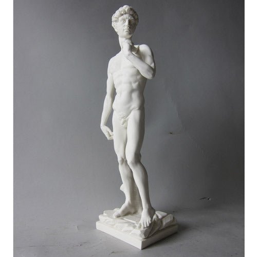 David Standing Sm. 15 Outdoor/Indoor Statue - Bella Statues