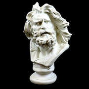 Moses Wind Swept Bust 24 Outdoor/Indoor Statue - Bella Statues