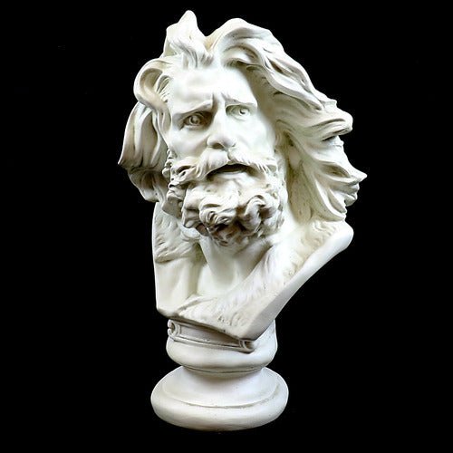 Moses Wind Swept Bust 24 Outdoor/Indoor Statue - Bella Statues