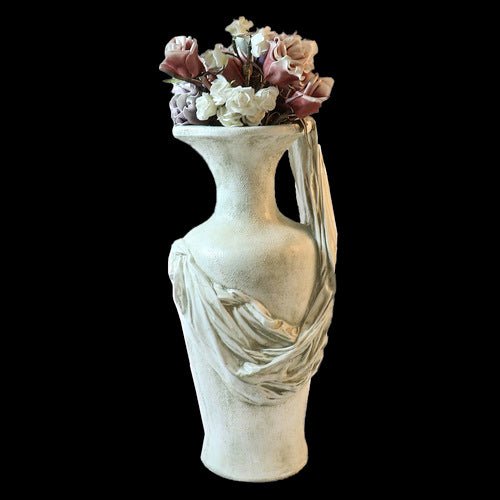 Drape Water Urn Outdoor/Indoor Statue - Bella Statues