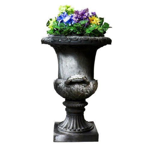 Campiania Handle Urn 30 Outdoor/Indoor Statue - Bella Statues