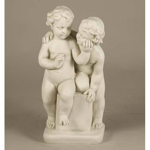 Loving Twins 19 Outdoor/Indoor Statue - Bella Statues