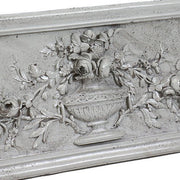 Rose Urn Relief 33 W Outdoor/Indoor Statue - Bella Statues