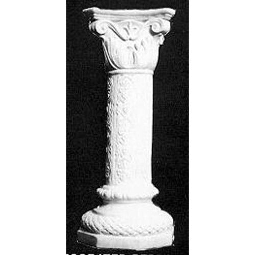 Decorated Pedestal Outdoor/Indoor Statue - Bella Statues