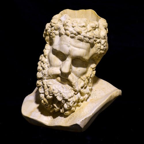 Hercules Bust Planter Outdoor/Indoor Statue - Bella Statues