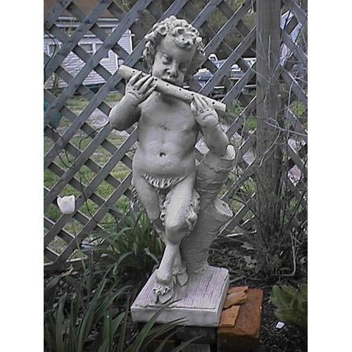 English Garden Pan 31 Outdoor/Indoor Statue - Bella Statues