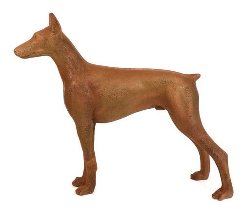 Lifesize Standing Doberman Dog 32 Outdoor/Indoor Statue - Bella Statues