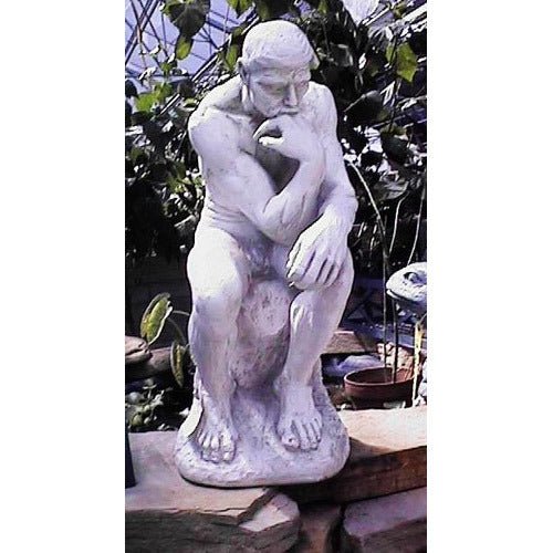 Thinker By Rodin - Large 22 Outdoor/Indoor Statue - Bella Statues