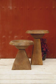 Modern Birdbath 24 Outdoor/Indoor Statue - Bella Statues