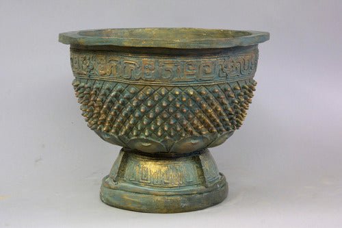 Eastern Oxidized Planter Outdoor/Indoor Statue - Bella Statues