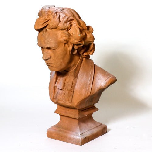 Beethoven Bust with Shirt 26 Outdoor/Indoor Statue - Bella Statues