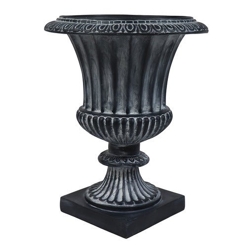Lg.Fluted Urn 29 H (R) Outdoor/Indoor Statue - Bella Statues