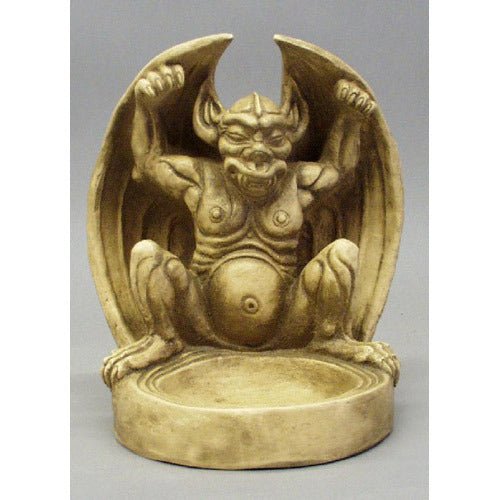 Nocturnus Evil Dish Sentinel Outdoor/Indoor Statue - Bella Statues