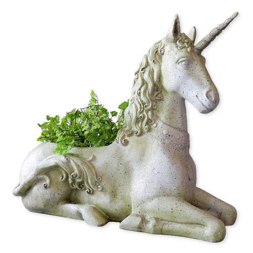 Unicorn Planter 25 Outdoor/Indoor Statue - Bella Statues