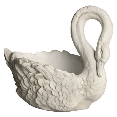Swan Grande Planter 22 Outdoor/Indoor Statue - Bella Statues