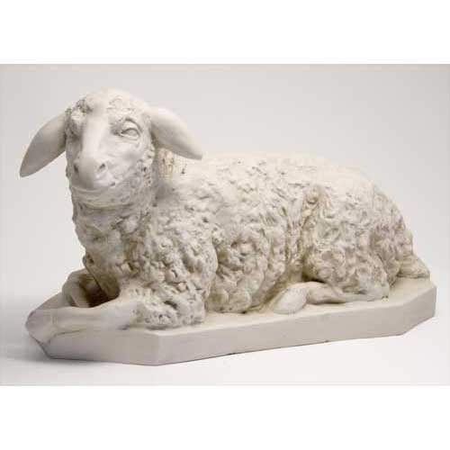 Sheep Looking Left 17 Outdoor/Indoor Statue - Bella Statues