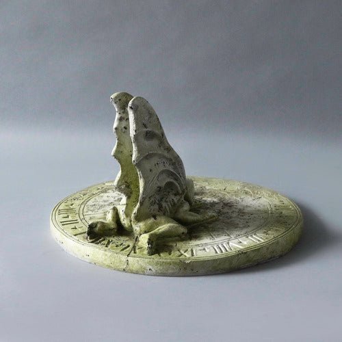 Gargoyle Sundial 12 W Outdoor/Indoor Statue - Bella Statues
